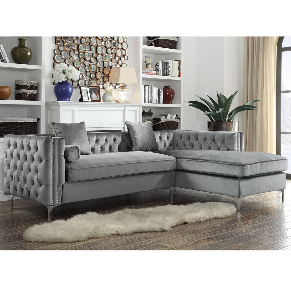 Corner Sofa Carkoci Convertible Sectional Sofa Modern Style Living Home Furniture Set L-Shaped Couch with Removable Ottoman Accent Upholstered Sofa Sets for Living Room Apartment(Brown)
