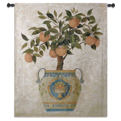 Fine Art Tapestries 'Italian Orange Tree' Wall Tapestry