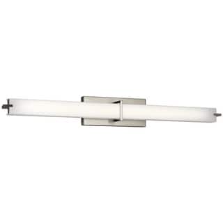 Kichler Lighting Transitional 36-inch Brushed Nickel LED Linear Bath/Vanity Light
