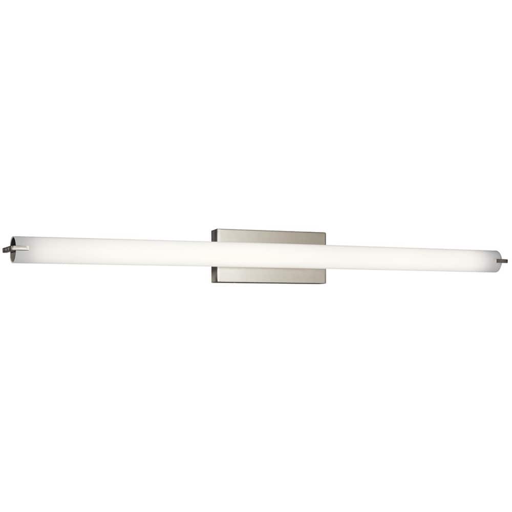 Kichler Lighting Transitional 49-inch Brushed Nickel LED Linear Bath/Vanity Light