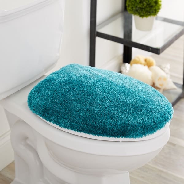 Acclaim Plush Bath Mats and Toilet Lid Covers