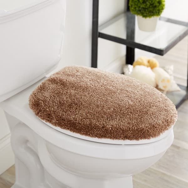 Cover Companion™ Toilet Seat Designed for Lid Covers 