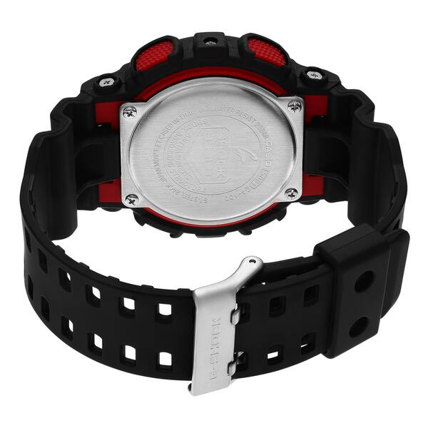 Casio Men S Ga100 1a4 G Shock Black Analog Digital Dial Resin Strap Watch Overstock Casio Men S Ga100 1a4 G Shock Black Analog Digital Dial Resin Strap Watch Overstock