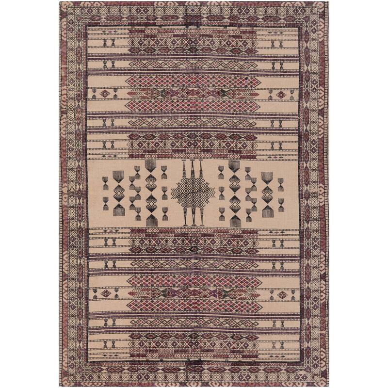Hand-Woven Breckenridge Jute Area Rug - 2' x 3'
