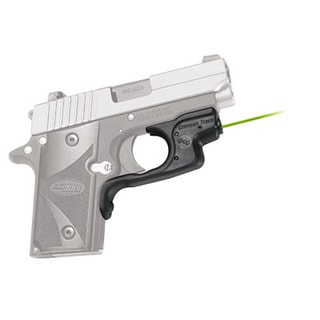 Crimson Trace Sig Sauer P238/P938 LaserGuard, Polymer, Overmold, Front Activation, Green