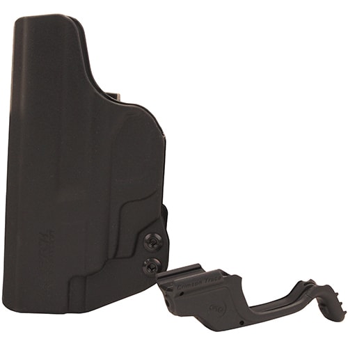Crimson Trace Springfield Armory XD-S 4.0, 9mm/.45 ACP, Laserguard, Green Laser with Blade Tech Holster, Boxed
