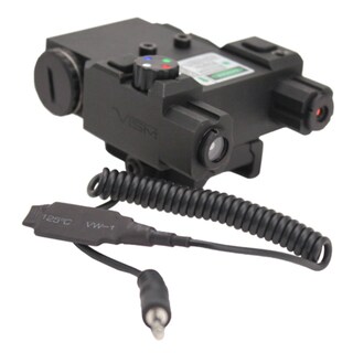 NcStar Green Laser 4X LED Nav Light Box/QR Mount Black