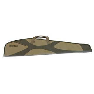 SportLock Riflecase 48", Scoped Rifle, Khaki/Dark Gray