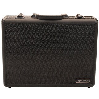 SportLock AlumaLock Quad Handgun Case Black