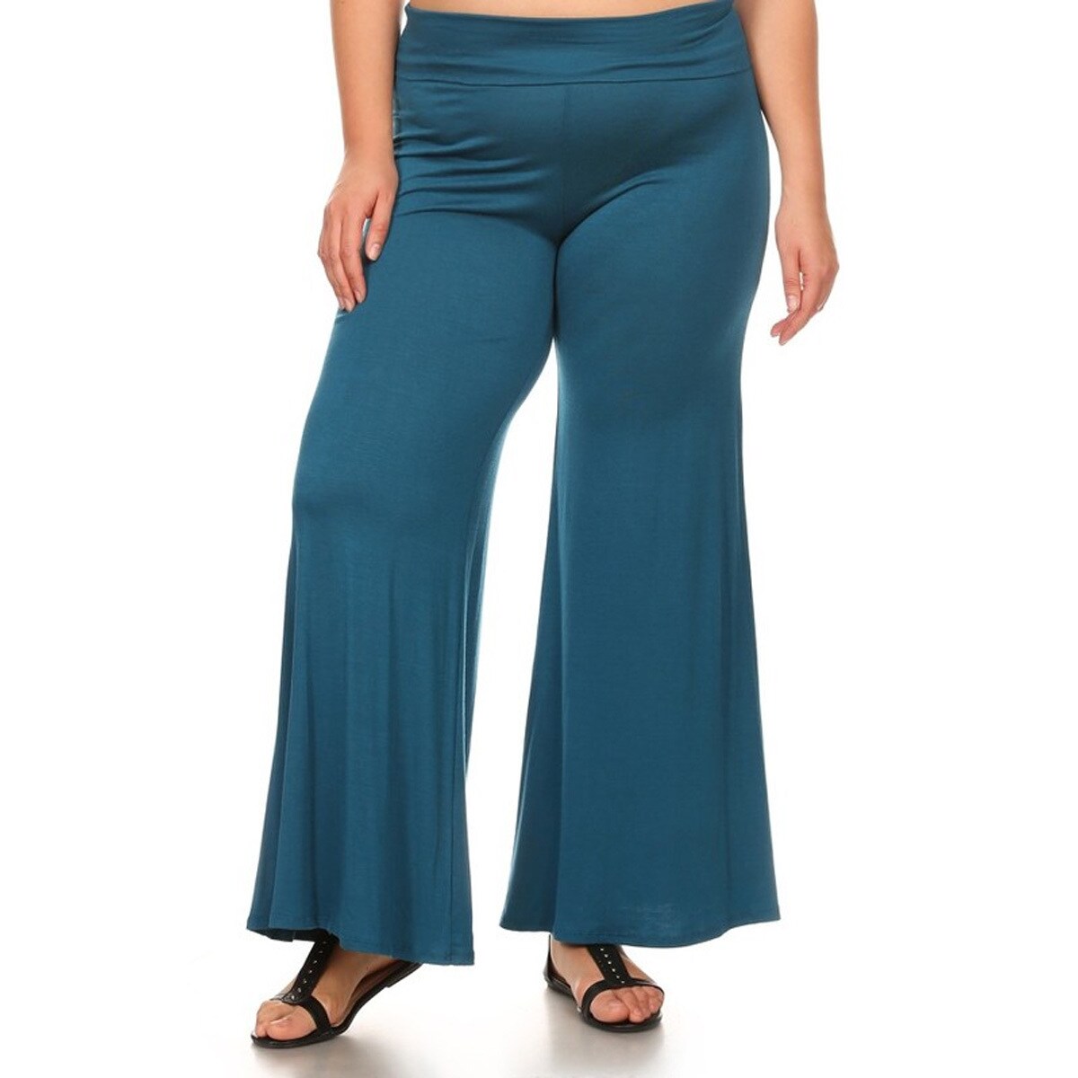 plus size teal pants