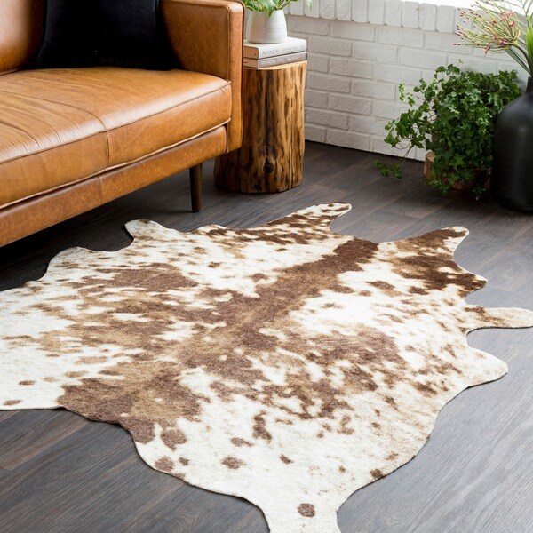 Daphne Faux Hair-on-Hide Area Rug