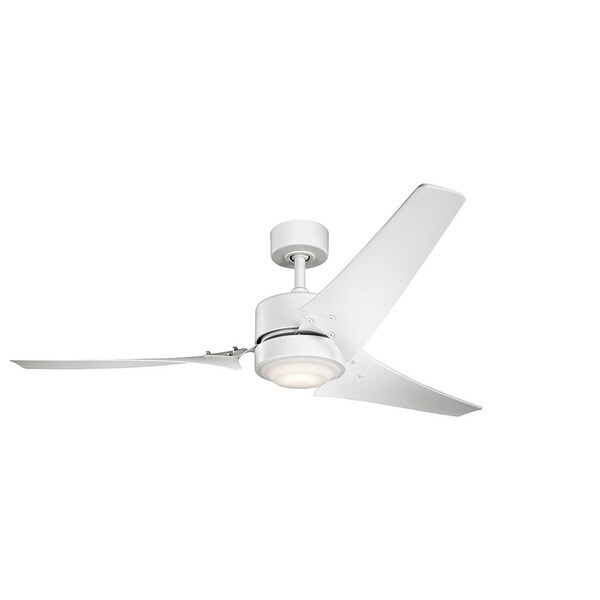 Kichler Lighting Rana Collection 60 Inch Matte White Led Kichler Lighting Rana Collection 60 Inch Matte White Led Ceiling Fan