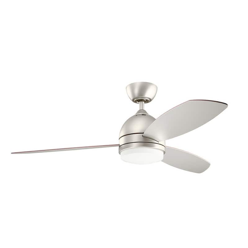 Kichler Lighting Vassar Collection 52-inch Brushed Nickel LED Ceiling Fan
