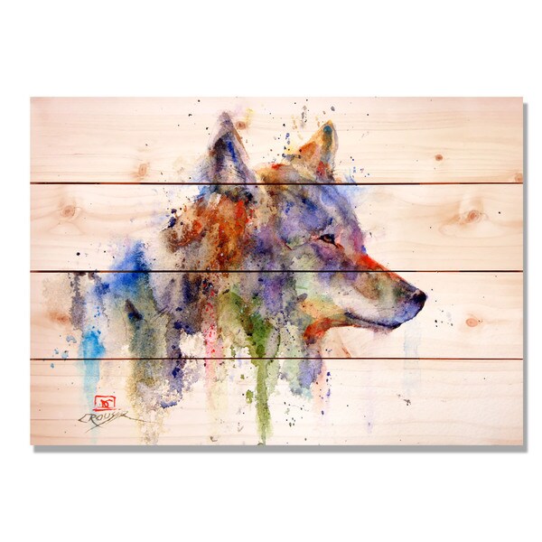 The Coyote 14x20 Indoor/Outdoor Full Color Wall Art