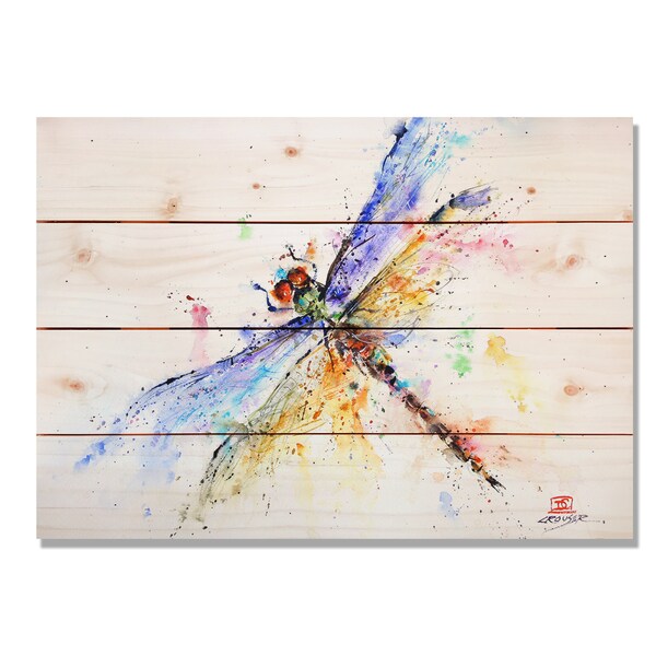 Pond Dragonfly 20x14 Indoor/Outdoor Full Color Wall Art