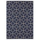 Signature Home Glenrose Navy Blue Indoor/Outdoor Area Rug - 5'3 x 7'4 ...