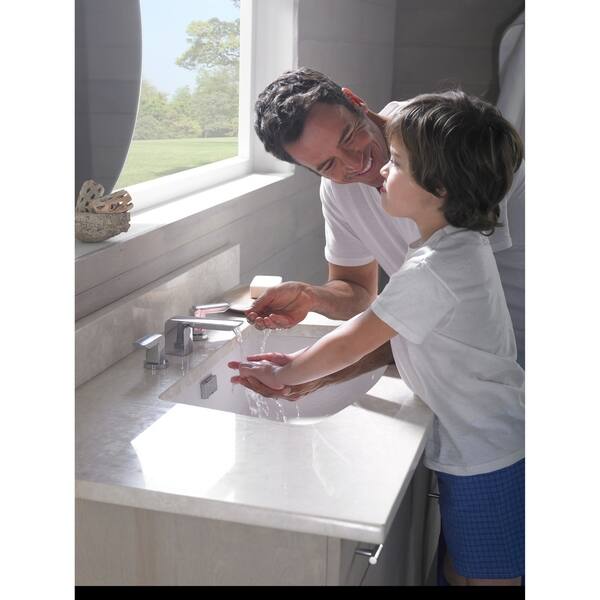 Shop Toto Soiree Two Handle Widespread 1 5 Gpm Bathroom Sink