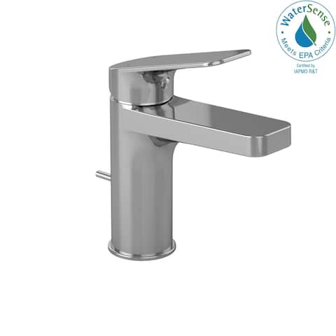 Toto Oberon S Single Handle 1.5 GPM Bathroom Sink Faucet, Polished Chrome