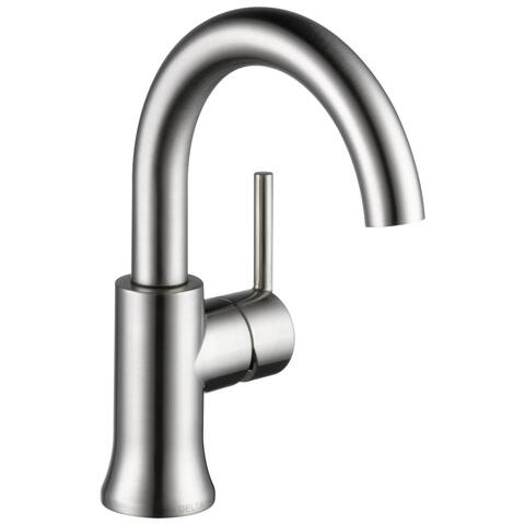 Delta Trinsic Single Handle High-Arc Lavatory Faucet Stainless