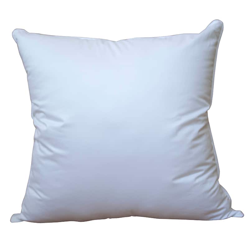 EnviroLoft Euro Square Firm Hypoallergenic Pillow - White