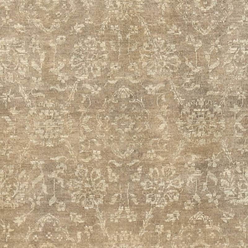 Handmade Vegetable Dye Oushak Wool Rug (Afghanistan) - 5'4 x 7'10
