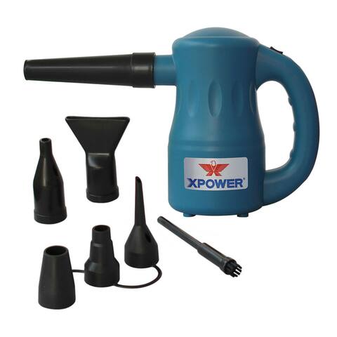 XPOWER A-2 Airrow Pro Multipurpose Electric Duster Air Pump Blower - Blue