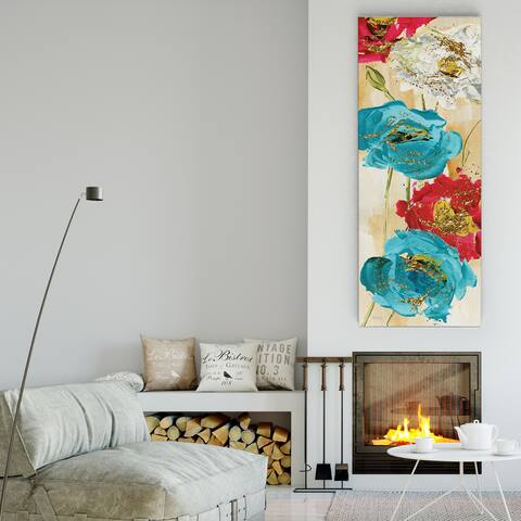 Wexford Home 'Poppy Spirit II' 3 Sizes Available Premium Gallery Wrapped Canvas