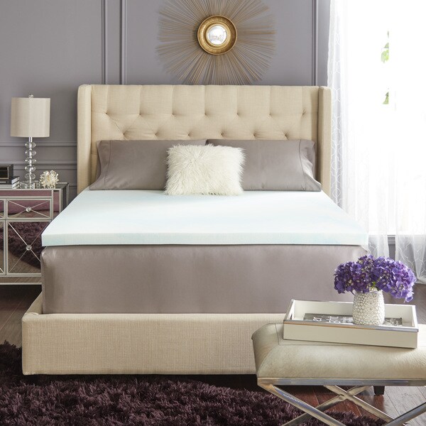TruPedic USA 2-inch Gel Memory Foam Mattress Topper