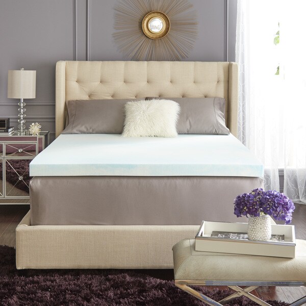 TruPedic USA 3-inch Gel Memory Foam Mattress Topper