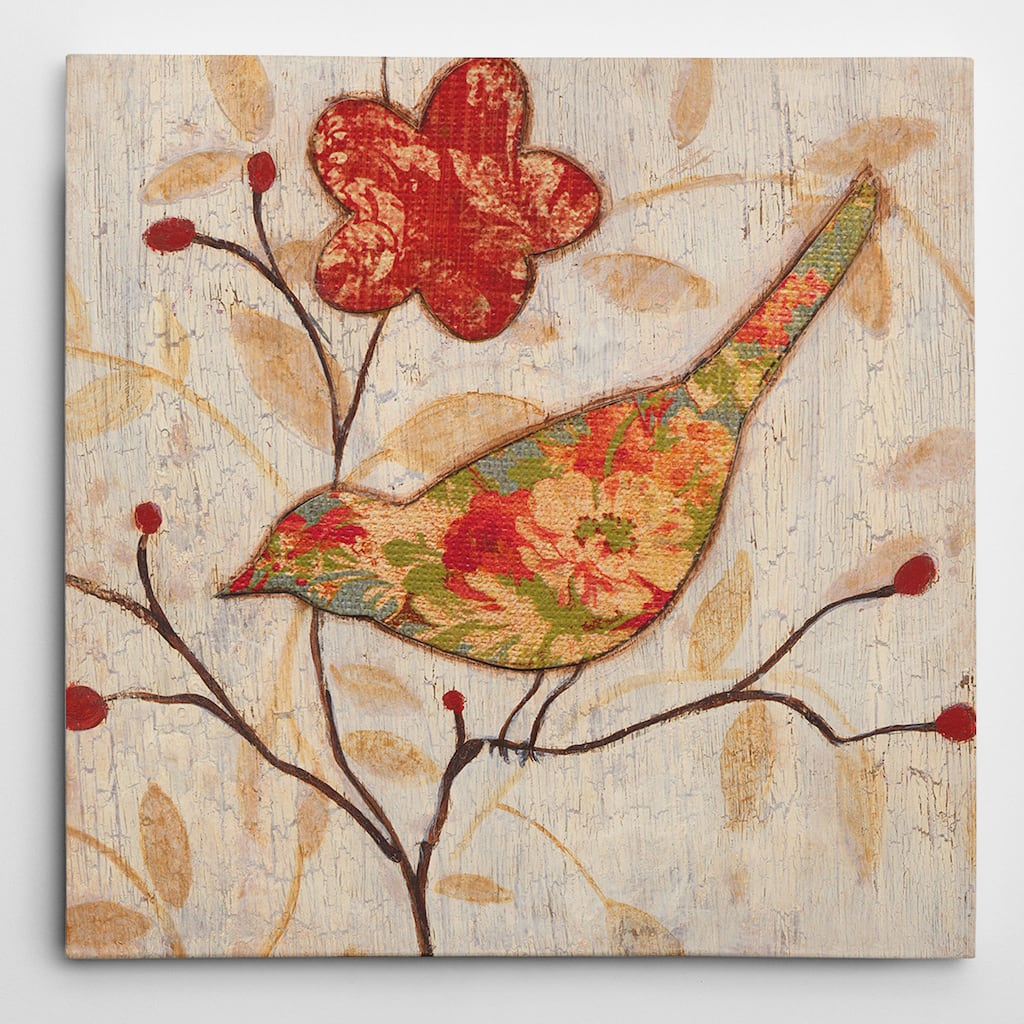 Conrad Knutsen 'Song Bird II Revisited' Canvas Wall Art