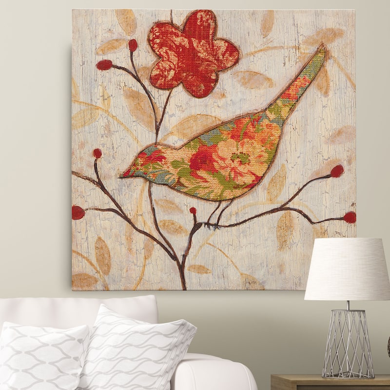 Conrad Knutsen 'Song Bird II Revisited' Canvas Wall Art