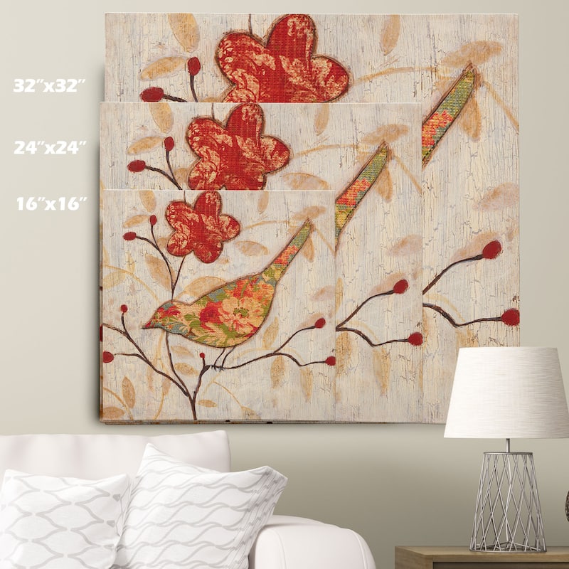 Conrad Knutsen 'Song Bird II Revisited' Canvas Wall Art