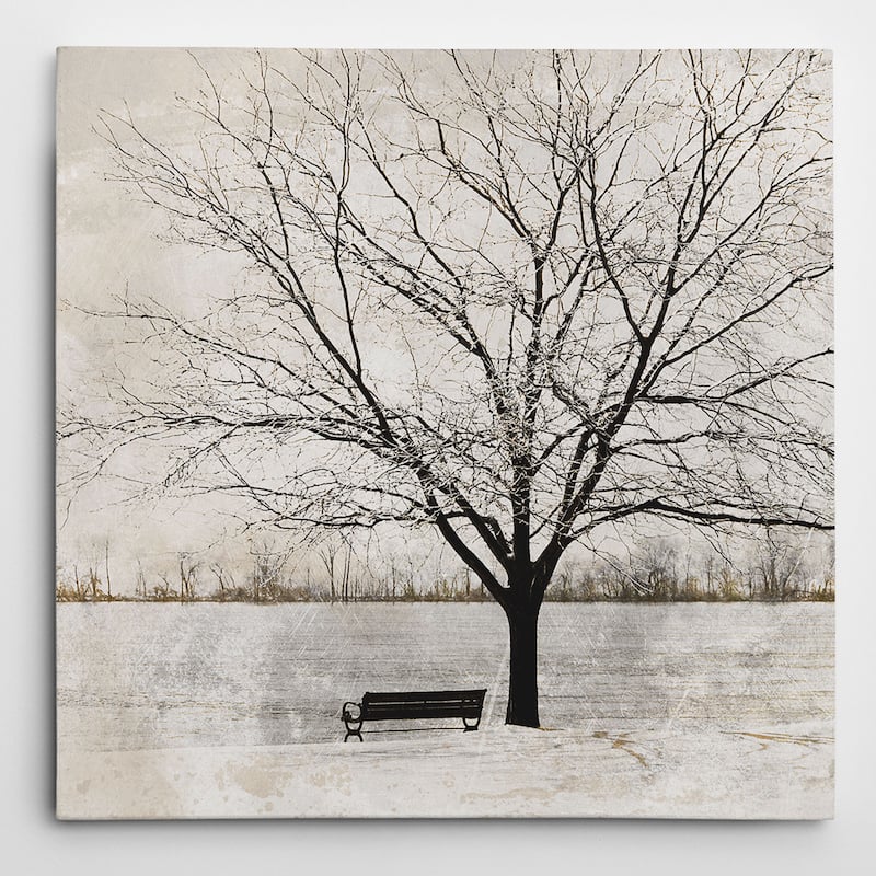Eugene Tava 'Lonely Tree' Canvas Wall Art