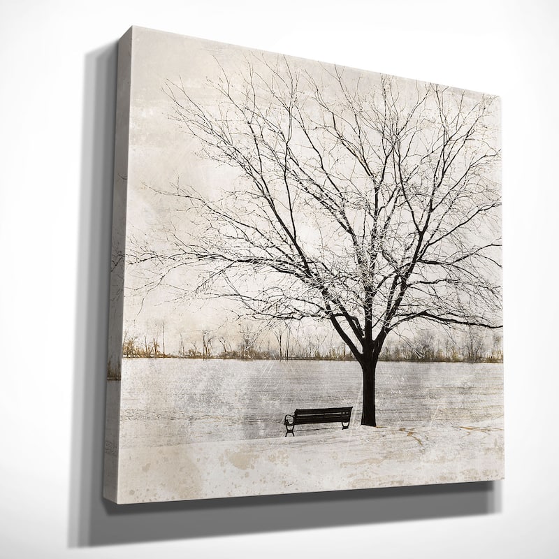 Eugene Tava 'Lonely Tree' Canvas Wall Art