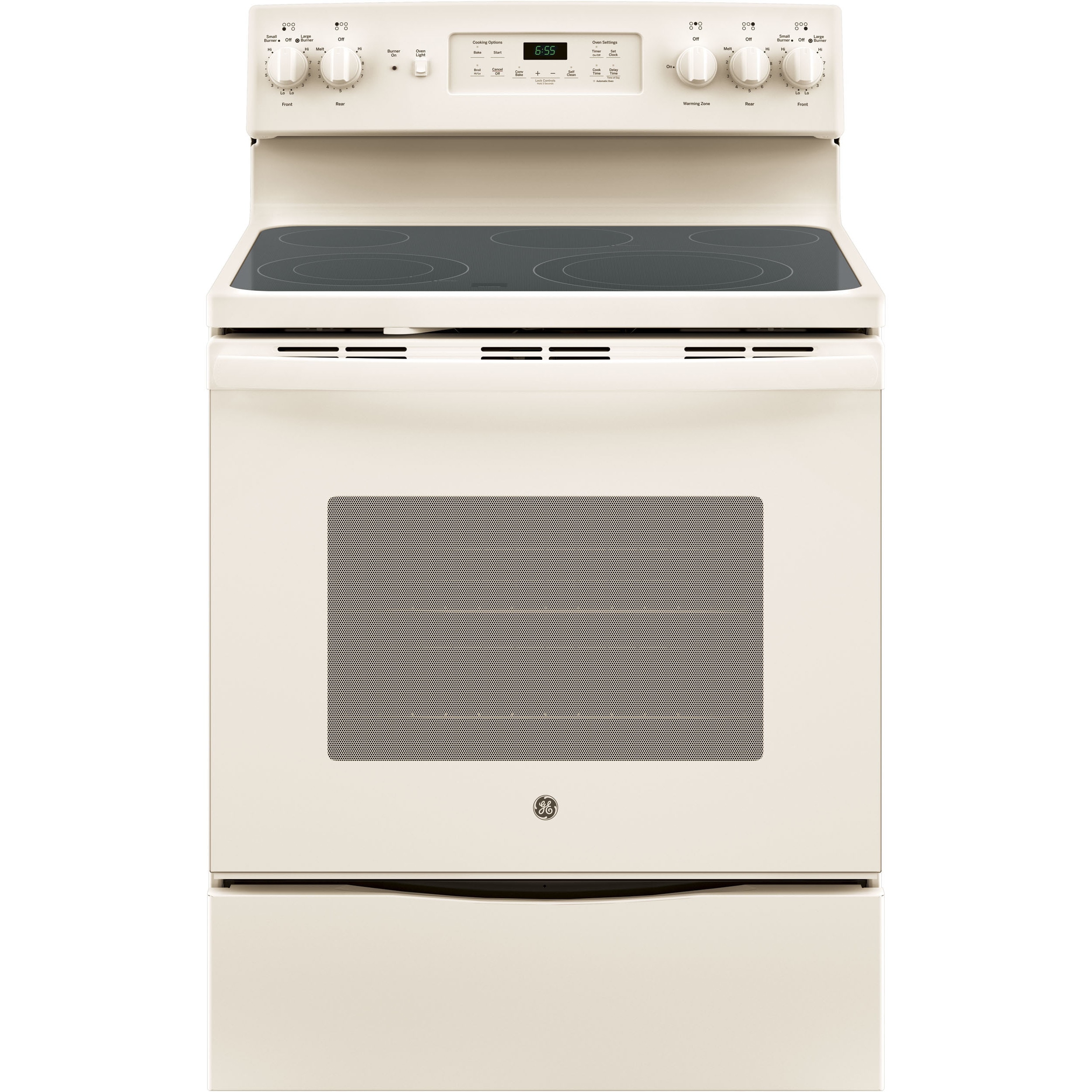 GE Bisque 30inch FreeStanding Electric Convection Range Bisque eBay