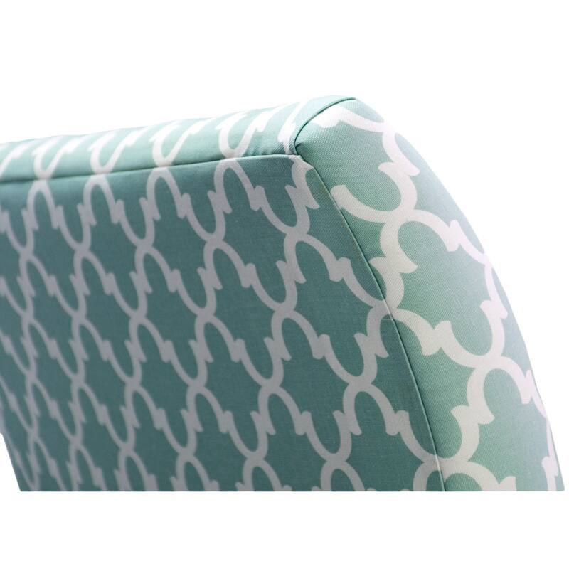SAMANTHA Fulton Solid Wood Ikat Accent Chair by MJL Furniture Designs