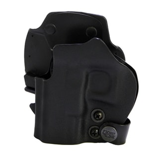 Frontline Open Top Kydex Holster Glock 26/27/28, Black, Right Hand