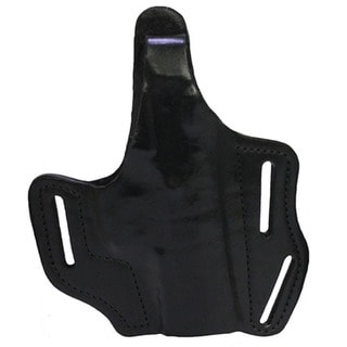 Frontline Molded Polymer Paddle Holster Jericho/Baby Eagle Steel Mid Size with Rails, Black, Right Hand