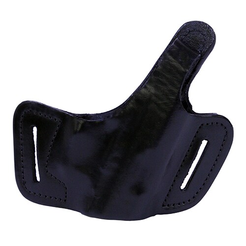 Frontline Fast Draw Belt Slide Leather Holster H&K P2000, Black, Right Hand