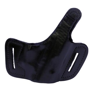 Frontline Fast Draw Belt Slide Leather Holster H&K P2000, Black, Right Hand