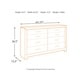 preview thumbnail 18 of 19, Signature Design by Ashley Balnain Grey Dresser