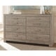 preview thumbnail 11 of 19, Signature Design by Ashley Balnain Grey Dresser