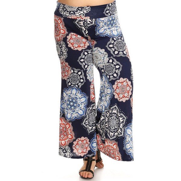 plus size rayon pants