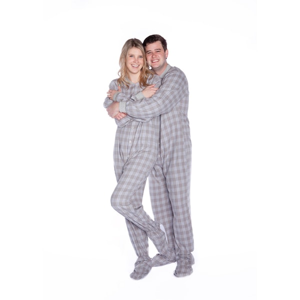 mens footie pajamas