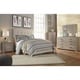 preview thumbnail 4 of 7, Signature Design by Ashley Balnain Grey 5-drawer Chest