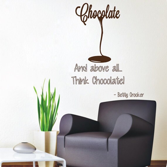 Shop Think Chocolate Kitchen Cafe Decor Home Interior Design Art