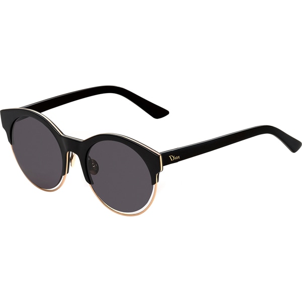 dior black and gold sunglasses