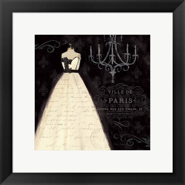 Emily Adams 'French Couture I' Framed Art | Overstock.com Shopping ...