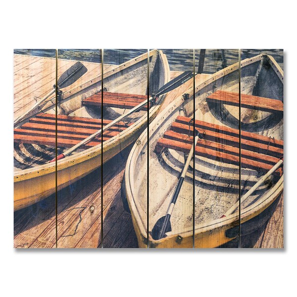 Weekend Outing 33x24 Indoor/Outdoor Full Color Cedar Wall Art