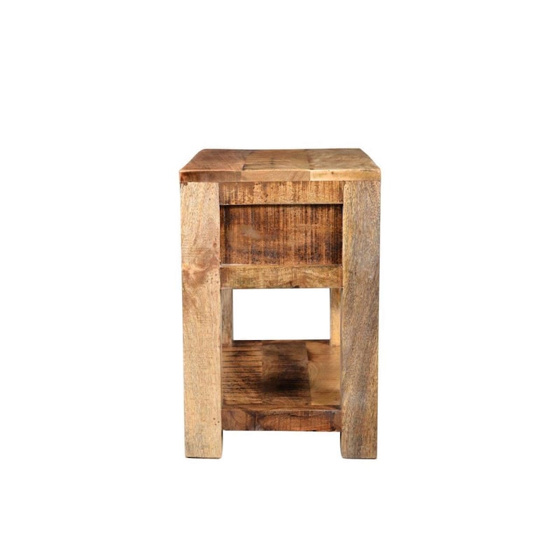 Handmade Surat Mango Wood End Table